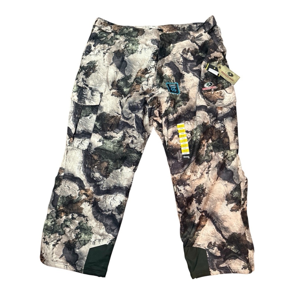 NWT Mossy Oak Hunting Pants Insulated Waterproof Sz 3X Scent Control Terra